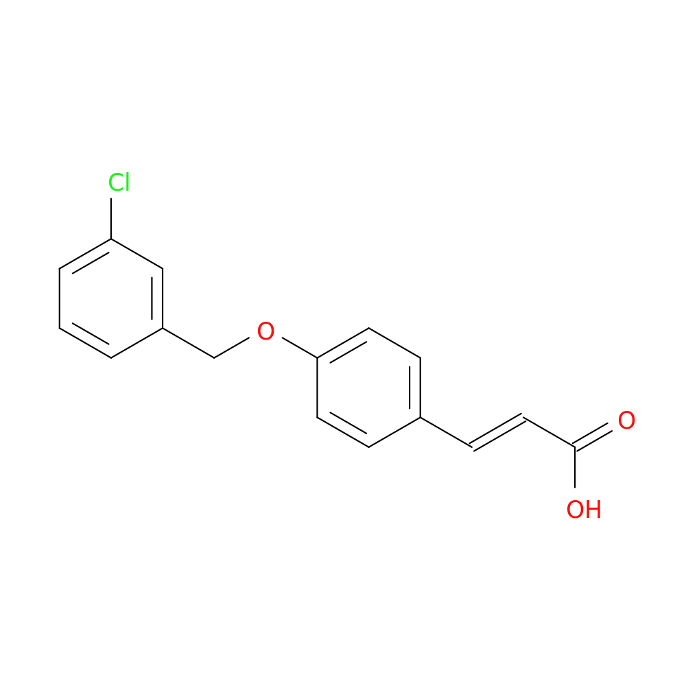 3-(4-((3-Chlorobenzyl)oxy)phenyl)acrylic acid