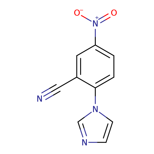 2-(Imidazol-1-yl)-5-nitrobenzonitrile