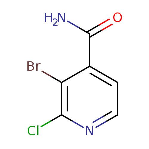 3-bromo-2-chloropyridine-4-carboxamide