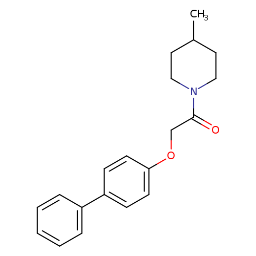 2-(Biphenyl-4-yloxy)-1-(4-methyl-piperidin-1-yl)-ethanone