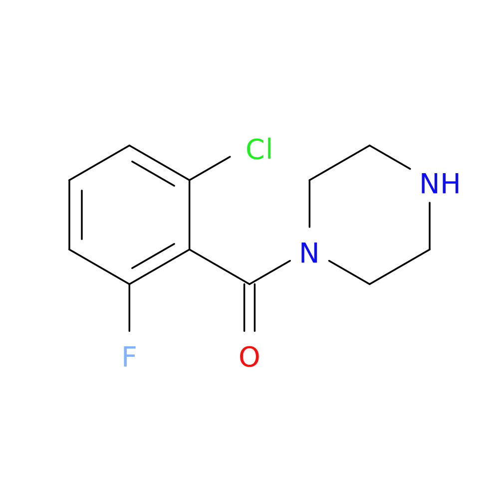 1-(2-Chloro-6-fluorobenzoyl)piperazine