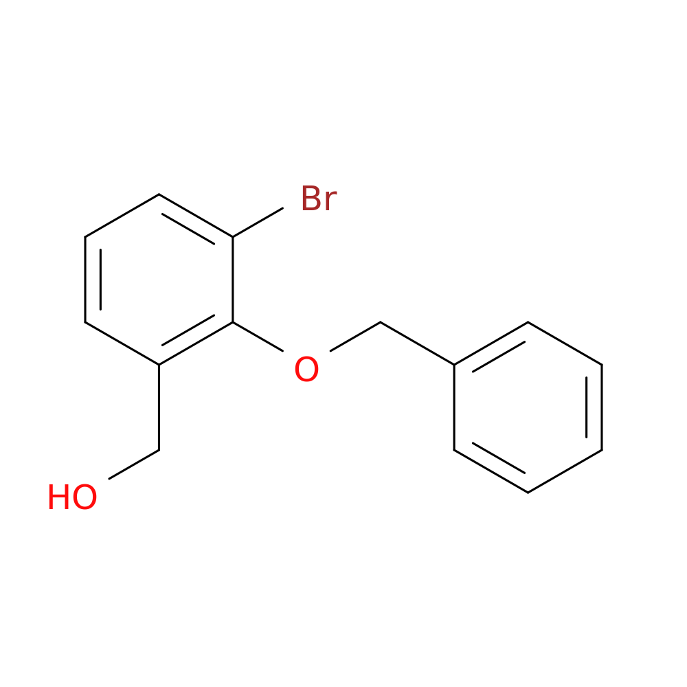 [2-(Benzyloxy)-3-bromophenyl]methanol