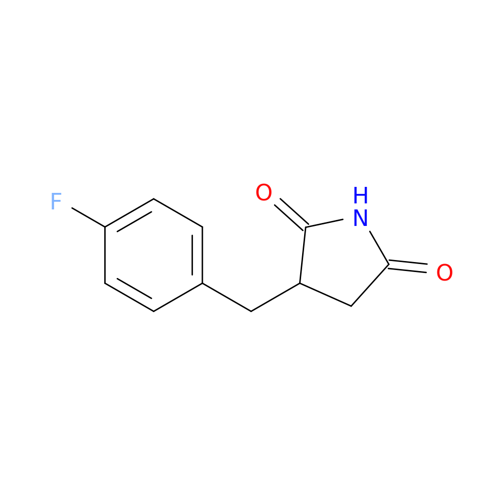 3-[(4-fluorophenyl)methyl]pyrrolidine-2,5-dione