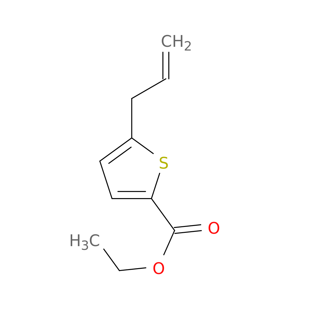 3-(5-ETHOXYCARBONYL-2-THIENYL)-1-PROPENE