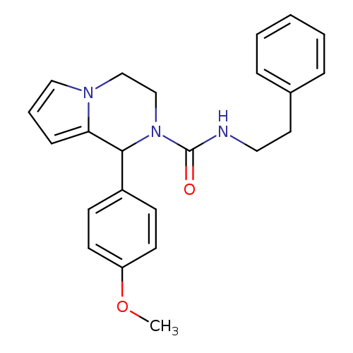 1-(4-methoxyphenyl)-N-(2-phenylethyl)-1H,2H,3H,4H-pyrrolo[1,2-a]pyrazine-2-carboxamide
