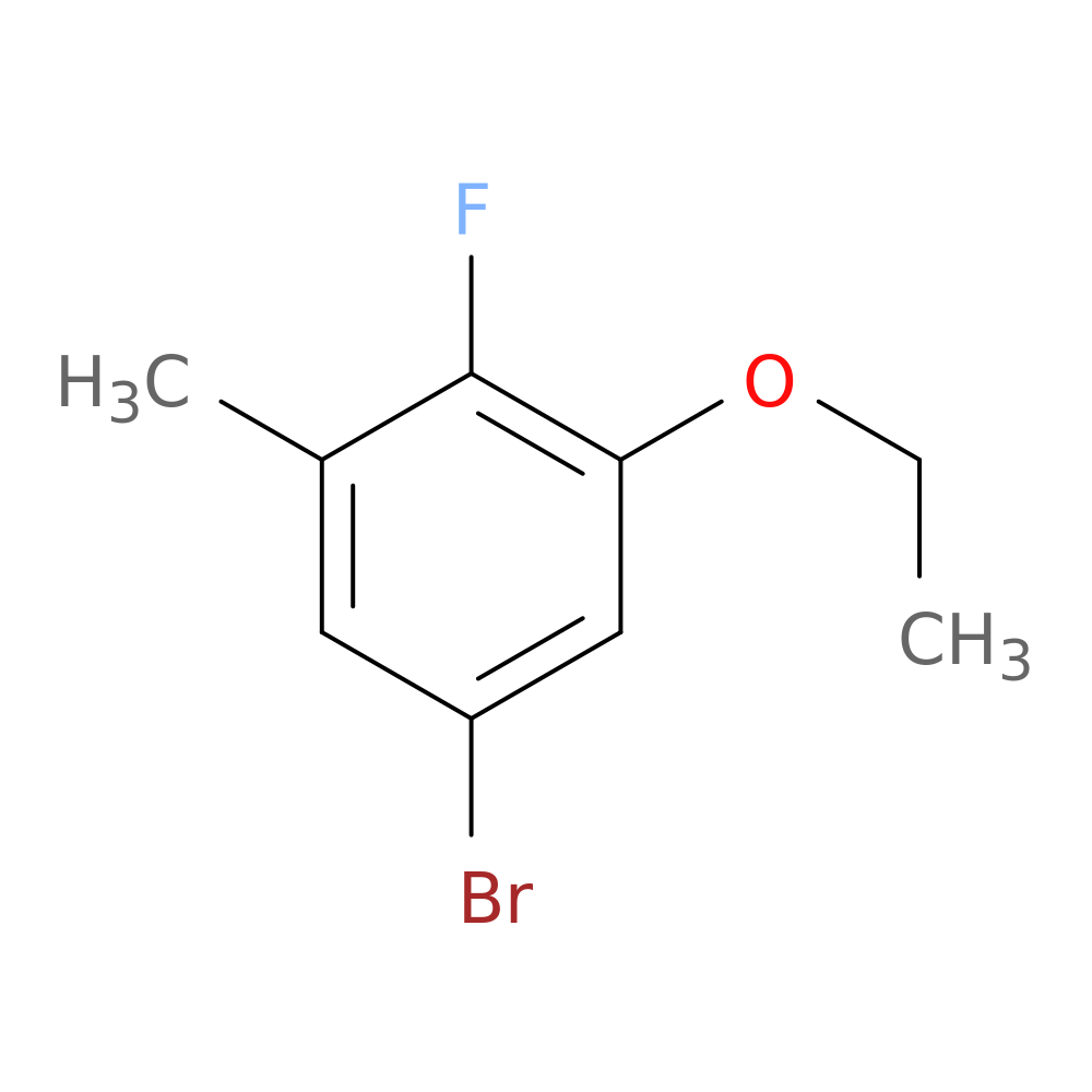 5-Bromo-1-ethoxy-2-fluoro-3-methylbenzene