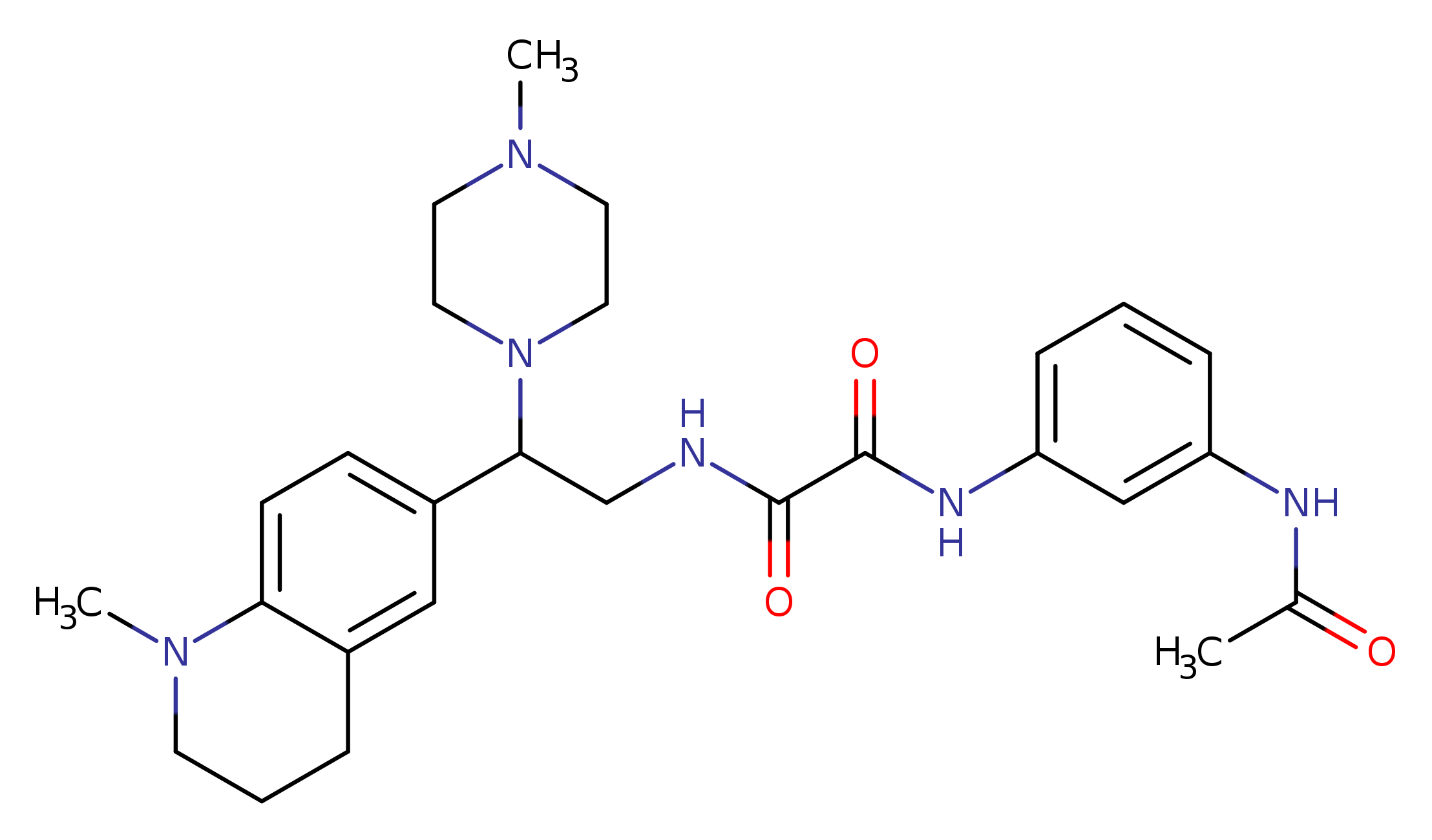 N'-(3-acetamidophenyl)-N-[2-(1-methyl-1,2,3,4-tetrahydroquinolin-6-yl)-2-(4-methylpiperazin-1-yl)ethyl]ethanediamide