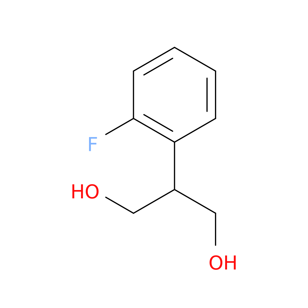 2-(2-fluorophenyl)propane-1,3-diol