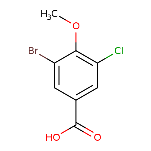 3-bromo-5-chloro-4-methoxybenzoic acid