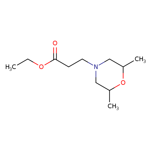 Ethyl 3-(2,6-dimethylmorpholin-4-yl)propanoate