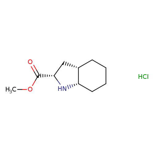 Methyl (2S,3aS,7aS)-octahydro-1H-indole-2-carboxylate hydrochloride