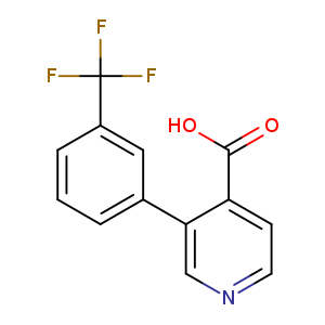 3-(3-(Trifluoromethyl)phenyl)isonicotinic acid
