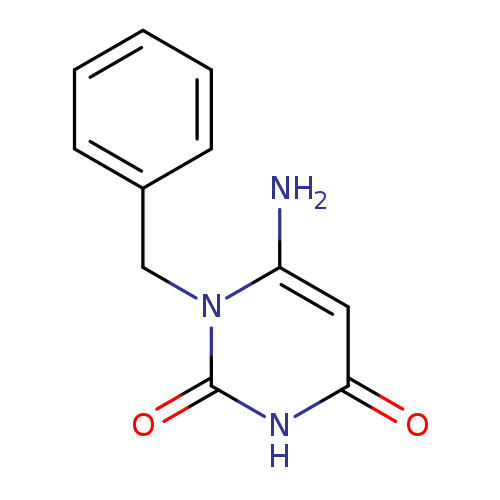 2,4(1H,3H)-Pyrimidinedione, 6-amino-1-(phenylmethyl)-