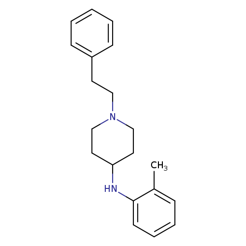 N-(2-methylphenyl)-1-(2-phenylethyl)-4-piperidinamine