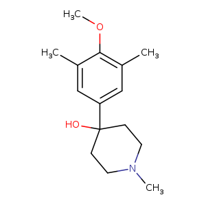 4-(3,5-Dimethyl-4-methoxyphenyl)-4-hydroxy-1-methylpiperidine