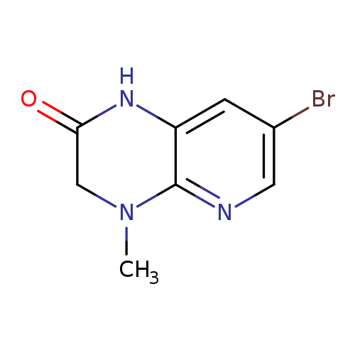 7-Bromo-4-methyl-3,4-dihydropyrido[2,3-b]pyrazin-2(1H)-one