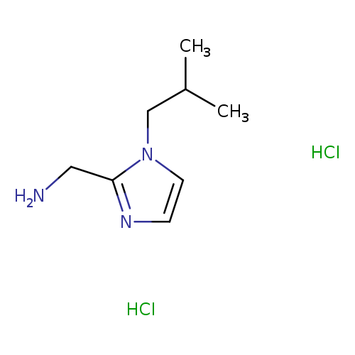 [1-(2-methylpropyl)-1H-imidazol-2-yl]methanamine dihydrochloride