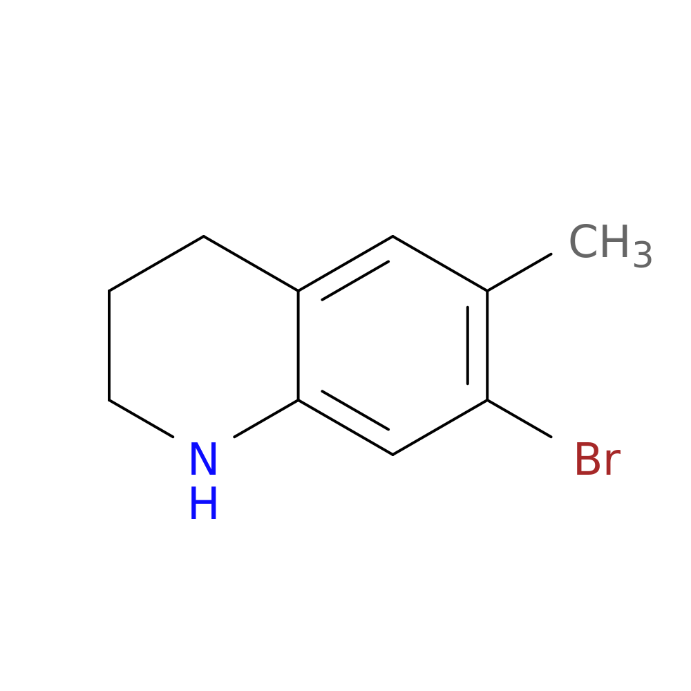 7-bromo-6-methyl-1,2,3,4-tetrahydroquinoline
