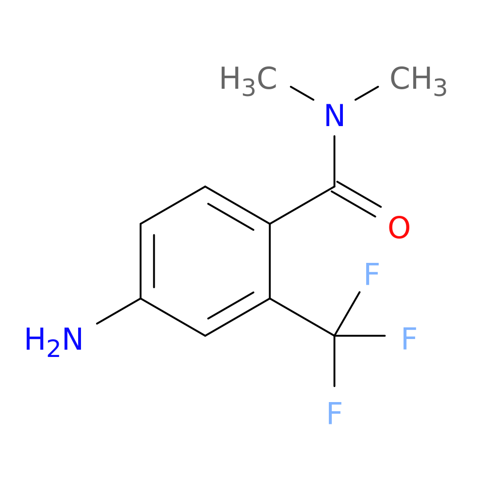 4-Amino-n,n-dimethyl-2-(trifluoromethyl)benzamide