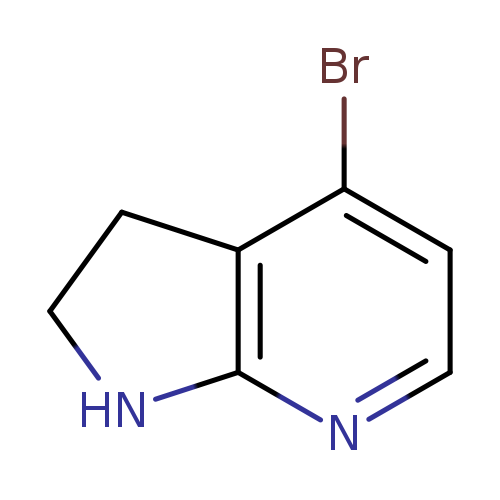 1H-Pyrrolo[2,3-b]pyridine, 4-bromo-2,3-dihydro-