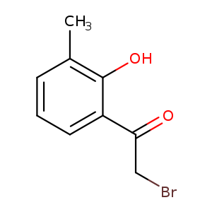 2-bromo-1-(2-hydroxy-3-methylphenyl)ethan-1-one