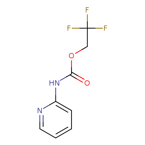 2,2,2-trifluoroethyl N-(pyridin-2-yl)carbamate