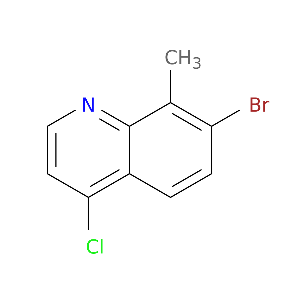 7-Bromo-4-chloro-8-methylquinoline