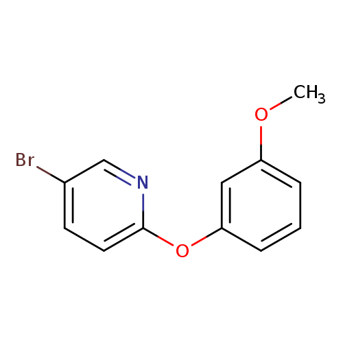 Pyridine, 5-bromo-2-(3-methoxyphenoxy)-