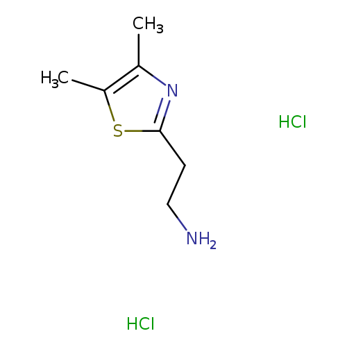 [2-(4,5-dimethyl-1,3-thiazol-2-yl)ethyl]amine dihydrochloride