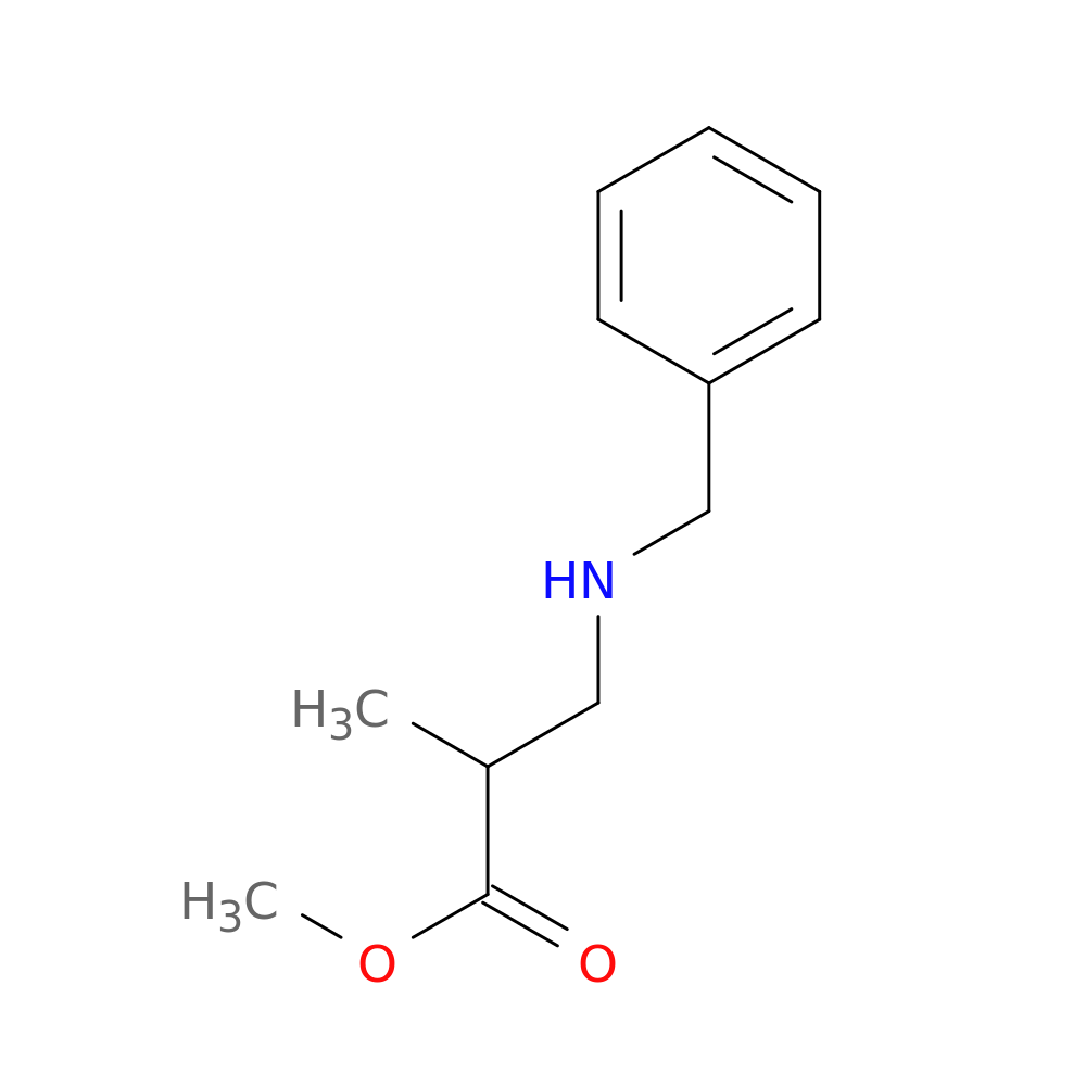 Methyl 3-(benzylamino)-2-methylpropanoate