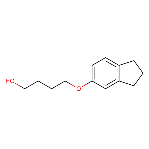4-(2,3-Dihydro-1H-inden-5-yloxy)butan-1-ol