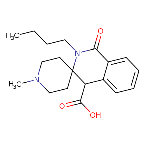 2-Butyl-1'-methyl-1-oxo-1,4-dihydro-2h-spiro[isoquinoline-3,4'-piperidine]-4-carboxylic acid