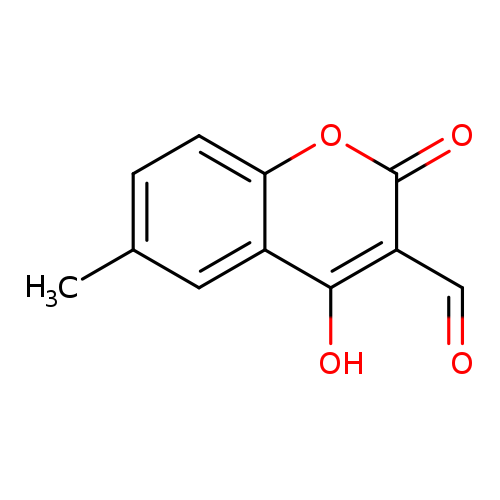 4-Hydroxy-6-methyl-2-oxo-2h-chromene-3-carbaldehyde