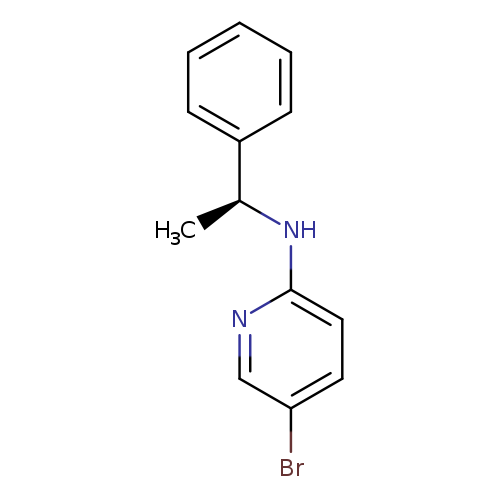 5-bromo-N-[(1S)-1-phenylethyl]pyridin-2-amine