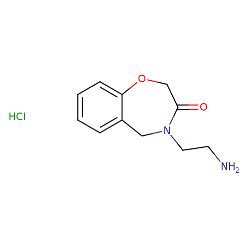 4-(2-aminoethyl)-2,3,4,5-tetrahydro-1,4-benzoxazepin-3-one hydrochloride