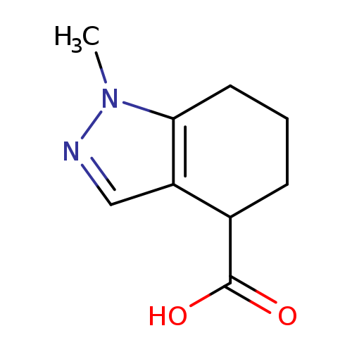 1-methyl-4,5,6,7-tetrahydro-1H-indazole-4-carboxylic acid