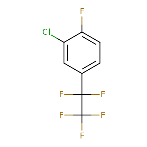 2-Chloro-1-fluoro-4-pentafluoroethyl-benzene