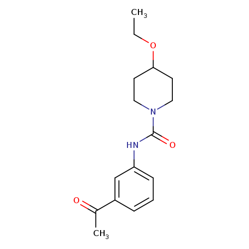 N-(3-acetylphenyl)-4-ethoxypiperidine-1-carboxamide