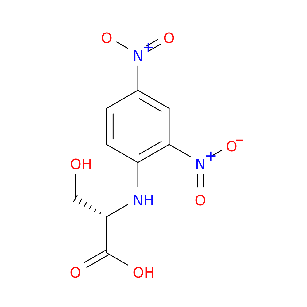 N-(2,4-Dinitrophenyl)-L-serine