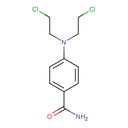 4-[bis(2-chloroethyl)amino]benzamide
