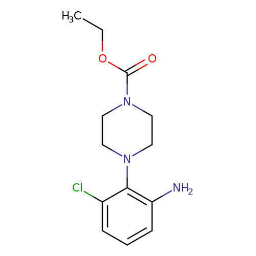 Ethyl 4-(2-amino-6-chlorophenyl)piperazine-1-carboxylate
