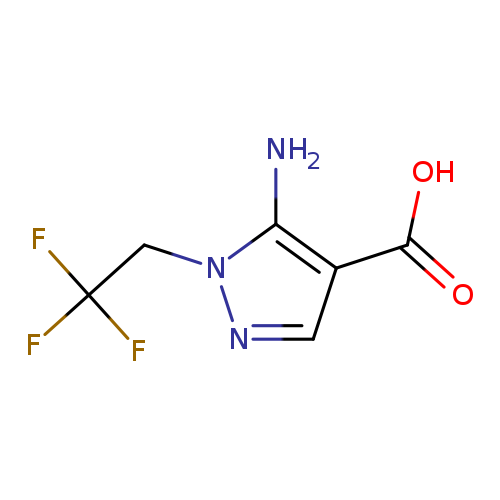 5-amino-1-(2,2,2-trifluoroethyl)-1H-pyrazole-4-carboxylic acid