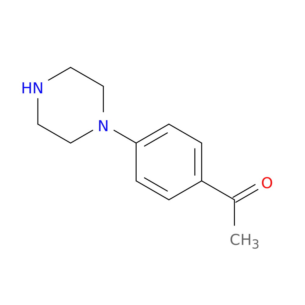 1-(4-(Piperazin-1-yl)phenyl)ethanone