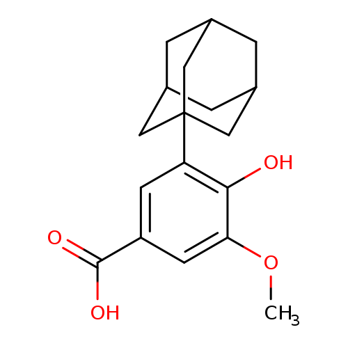 3-(1-Adamantyl)-4-hydroxy-5-methoxybenzoic acid