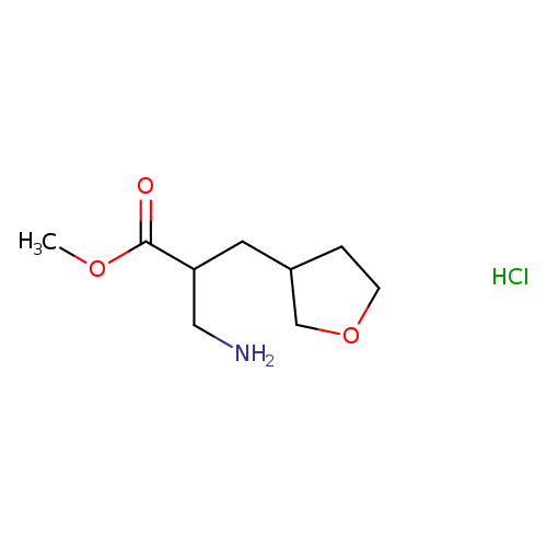 methyl 3-amino-2-(oxolan-3-ylmethyl)propanoate hydrochloride