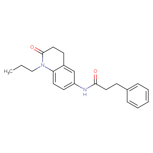 N-(2-oxo-1-propyl-1,2,3,4-tetrahydroquinolin-6-yl)-3-phenylpropanamide