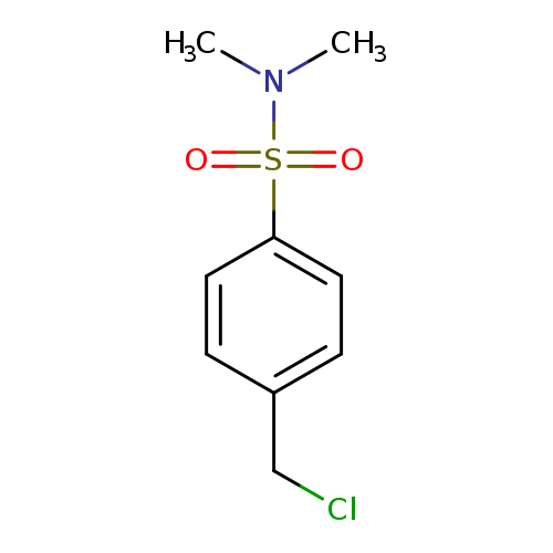 4-(chloromethyl)-N,N-dimethylbenzene-1-sulfonamide