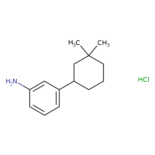 3-(3,3-dimethylcyclohexyl)aniline hydrochloride