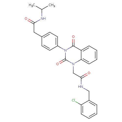 N-[(2-chlorophenyl)methyl]-2-[2,4-dioxo-3-(4-{[(propan-2-yl)carbamoyl]methyl}phenyl)-1,2,3,4-tetrahydroquinazolin-1-yl]acetamide