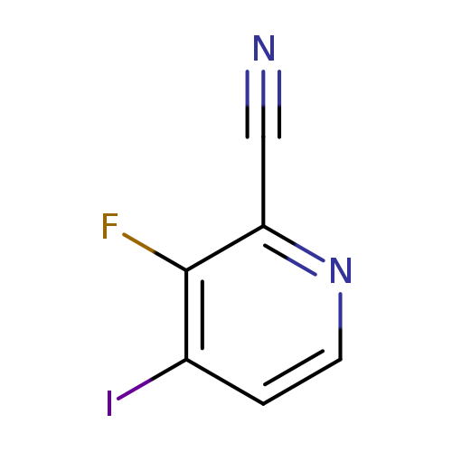 3-Fluoro-4-iodopyridine-2-carbonitrile